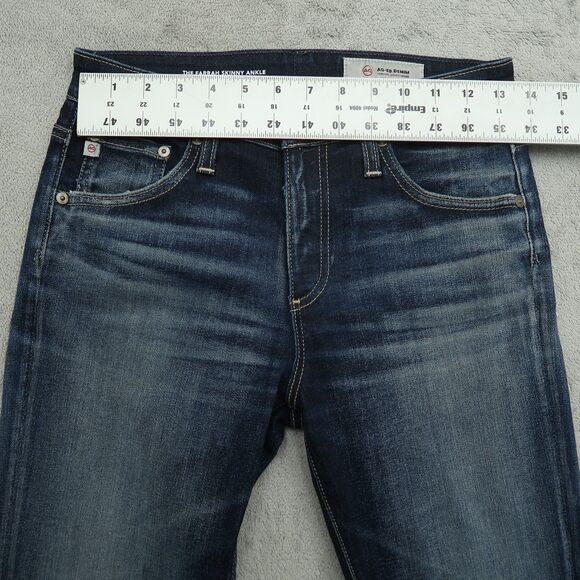 Adriano Goldschmied AG Women's Size 26R High-Rise Farrah Skinny Ankle 29" Inseam - Picture 16 of 16